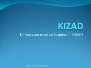 COMPANY SET UP IN KIZAD
