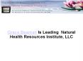 Grace Beaman Is Leading  Natural Health Resources Institute PowerPoint PPT Presentation