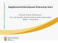 Neighbourhood Development Partnership Grant PowerPoint PPT Presentation