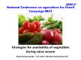 National Conference on agriculture for Kharif Campaign-2015 PowerPoint PPT Presentation