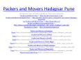 Live Packers and Movers hadapsar Pune PowerPoint PPT Presentation