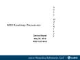 WG2 Roadmap Discussion PowerPoint PPT Presentation