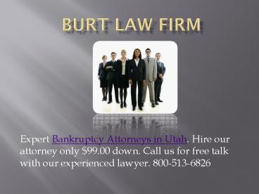 Bankruptcy Attorney Service in Utah