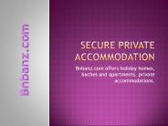 Baches and holiday homes for travellers