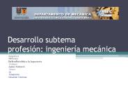 Desarrollo subtema profesi