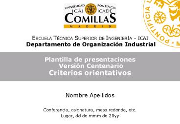 Plantilla de presentaciones Versi
