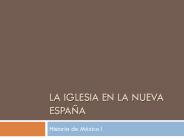 LA IGLESIA EN LA NUEVA ESPA
