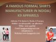 Formal shirts manufacturer in Noida