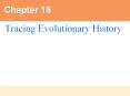 Tracing Evolutionary History PowerPoint PPT Presentation