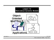 Lesson 14: More about Dynamic Models