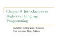 Chapter%208:%20Introduction%20to%20High-level%20Language%20Programming PowerPoint PPT Presentation