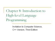 Chapter%208:%20Introduction%20to%20High-level%20Language%20Programming