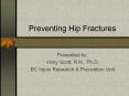 Preventing%20Hip%20Fractures PowerPoint PPT Presentation