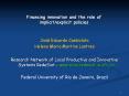 Financing innovation and the role of implicit/explicit policies PowerPoint PPT Presentation
