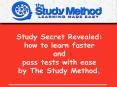 how to study effectively – by The Study Method eBook PowerPoint PPT Presentation