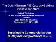 Initial Workshop