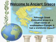 Welcome to Ancient Greece