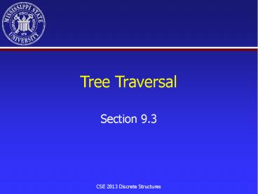 Tree Traversal presentation | free to download