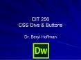 CIT 256 CSS Divs PowerPoint PPT Presentation