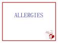 ALLERGIES PowerPoint PPT Presentation