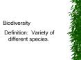 BIODIVERSITY PowerPoint PPT Presentation
