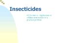 Insecticides PowerPoint PPT Presentation