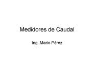 Medidores de Caudal