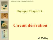Physique Chapitre 4