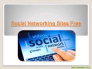 Social Networking Sites Free