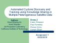 Automated Cyclone Discovery and Tracking using Knowledge Sharing in Multiple Heterogeneous Satellite Data PowerPoint PPT Presentation
