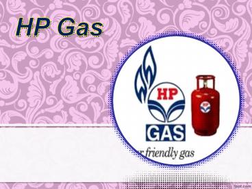 HP Gas New Connection Process