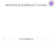 Benefits of Surrogacy in India