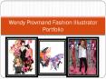 Wendy Plovmand Fashion Illustrator Portfolio PowerPoint PPT Presentation