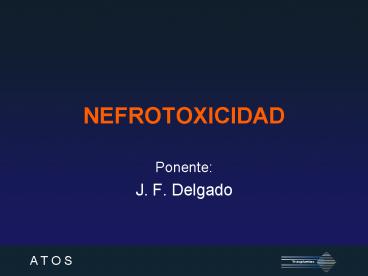 NEFROTOXICIDAD