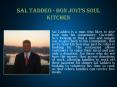 SAL TADDEO - BON JOVI’S SOUL KITCHEN PowerPoint PPT Presentation