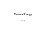 Thermal Energy