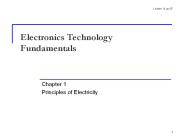 Electronics Technology Fundamentals