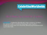 Best Rates for Celebrity Contact