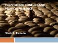 PO377 Ethnic Conflict and Political Violence PowerPoint PPT Presentation