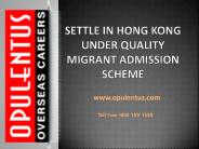 Hong Kong Quality Migrant Admission Scheme