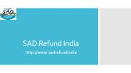 Get Drawback Claim, SAD refund Consultant - SAD Refund India