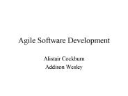 Agile Software Development
