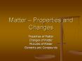 Matter  PowerPoint PPT Presentation