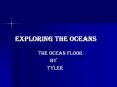 Exploring the oceans PowerPoint PPT Presentation