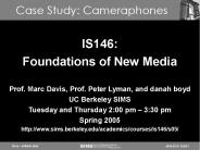 Case Study: Cameraphones