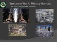 Welcome World History Honors     I am your tour guide Mr. Gronich PowerPoint PPT Presentation