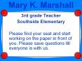 Mary K. Marshall PowerPoint PPT Presentation