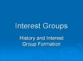 Interest Groups PowerPoint PPT Presentation