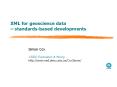 XML for geoscience data  PowerPoint PPT Presentation