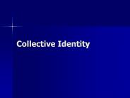 Collective Identity